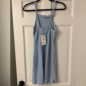 Zara Blue Knit Dress NWT